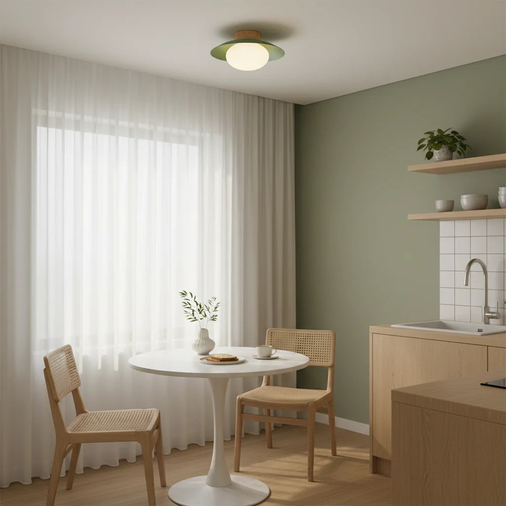 Oribela Suspension en Verre Artistique – Luminaire Plafonnier Moderne Scandinave pour Cuisines, Salons et Chambres