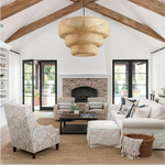 Load image into Gallery viewer, Boho Bamboo Pendant Light Fixture