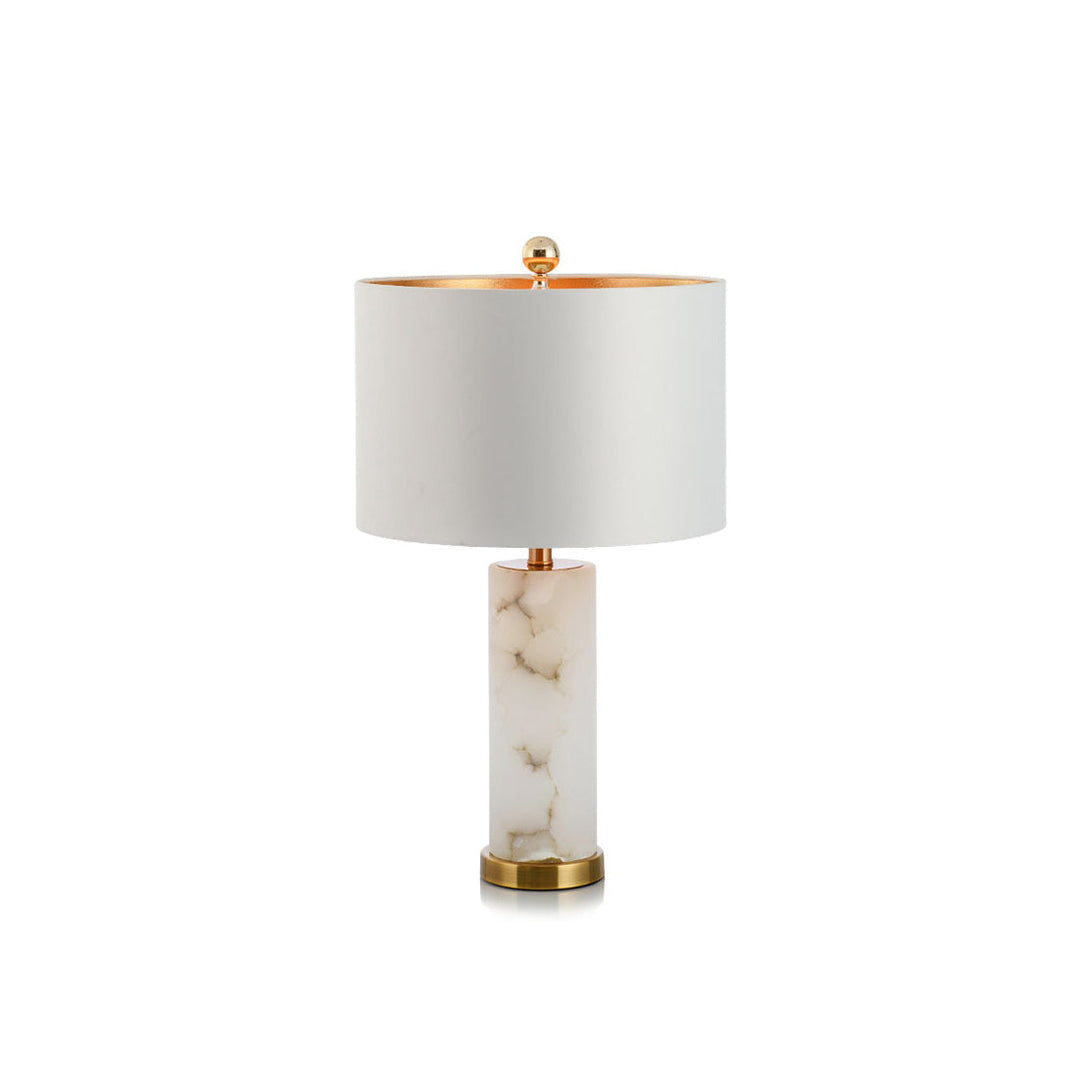 Lampe de table en albâtre Lineham
