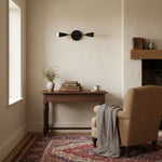 Cargar imagen en el visor de la Galería, Mobilux Line Minimalist Vanity Light Fixture - Mid Century Bathroom Sconce
