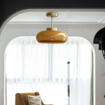 Load image into Gallery viewer, Shard Nordic Brass Glass Pendant Light