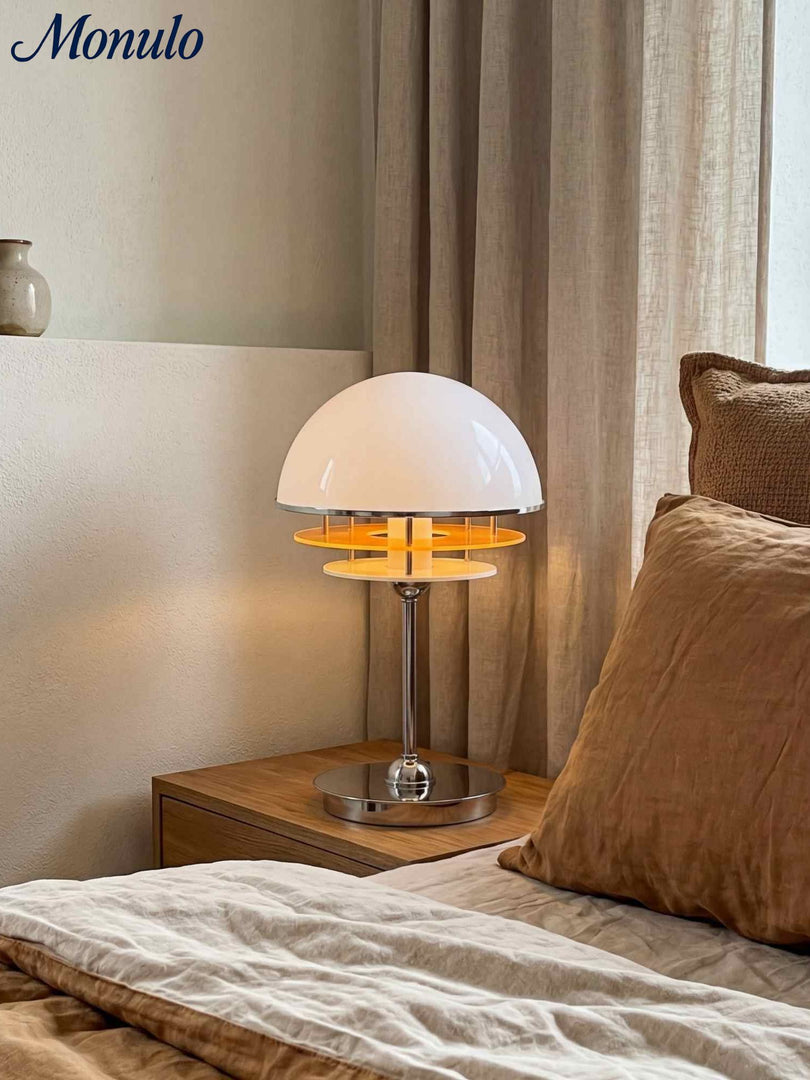 Sunset Bauhaus Vintage Stil Acryl Sonnenuntergang Tischlampe - AFTERGLOW S2