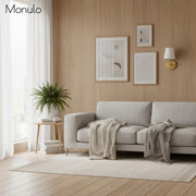 Ornato Luxe Vintage-Inspired Mid-Century Wall Lamp with Fabric Shade – Elegant Corridor & Entryway Lighting