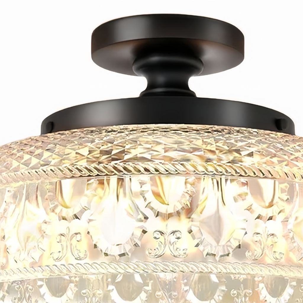 Verdoma Modern Glass Pendant - Minimalist Arc Pendant Light for Kitchen Islands and Dining Areas