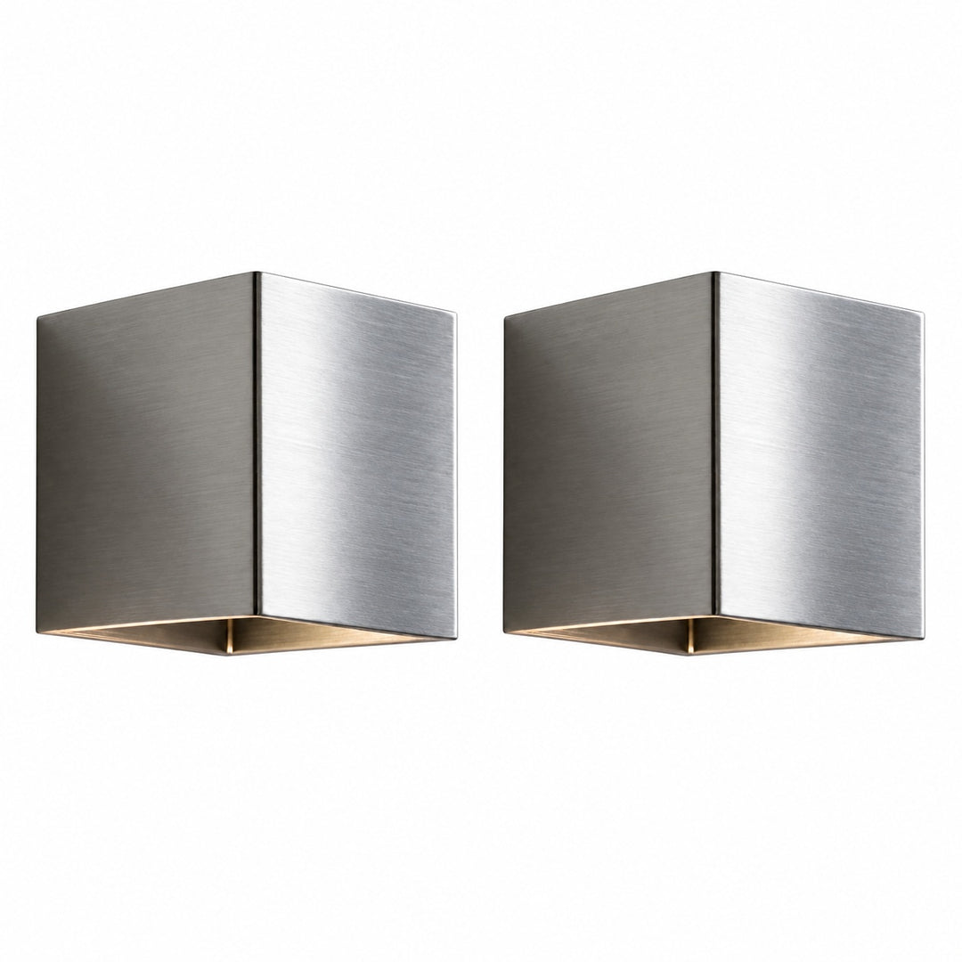 Beam Shaping Open Flap Aluminium Wall Light