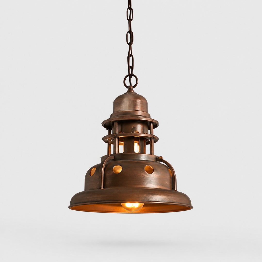 Vintage Industrial Iron Pendant Light