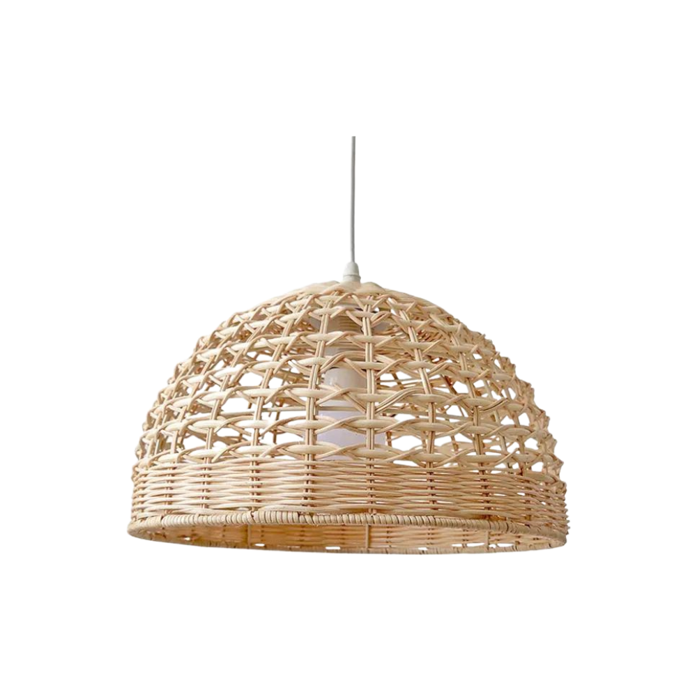 Lámpara Colgante de Bambú Iluminación Moderna