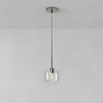 Load image into Gallery viewer, Lumivelle Pebble Pendant Light - Adjustable Glass Shade - Modern Lighting
