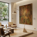 Load image into Gallery viewer, Grande Travertine Floor Lamp