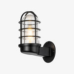 Load image into Gallery viewer, Patnox Clear Glass Industrial Wall Sconce