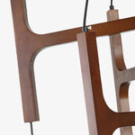 Charger l'image dans la visionneuse de galerie, Lustre en Bois Auralith à Bras Multiples - Éclairage Naturel Moderne pour Salon et Salle à Manger