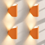 Charger l'image dans la visionneuse de galerie, Textured Rim Pointed Shade Aluminium Wall Light