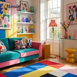 Charger l'image dans la visionneuse de galerie, Lampadaire sculptural Festilo Circus - Lampadaire contemporain arqué pour salons et espaces détente