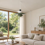 Bild in Gallery-Viewer laden, Modern Multilayer Colorful Plug‑in Swag Pendant Light - Metal Hanging Lamp