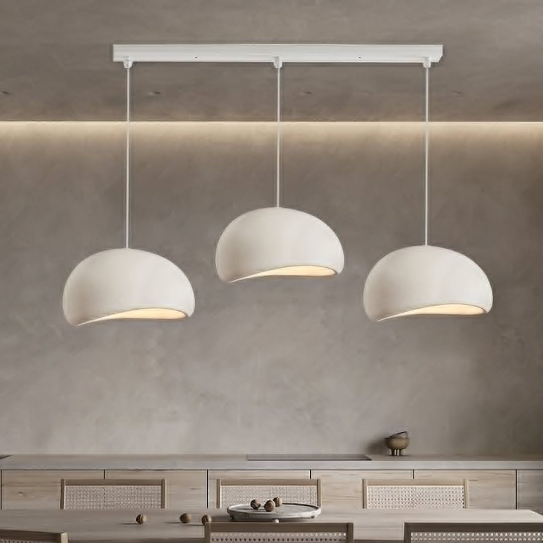 Sculptural Polystyrene Ceiling Pendant Light