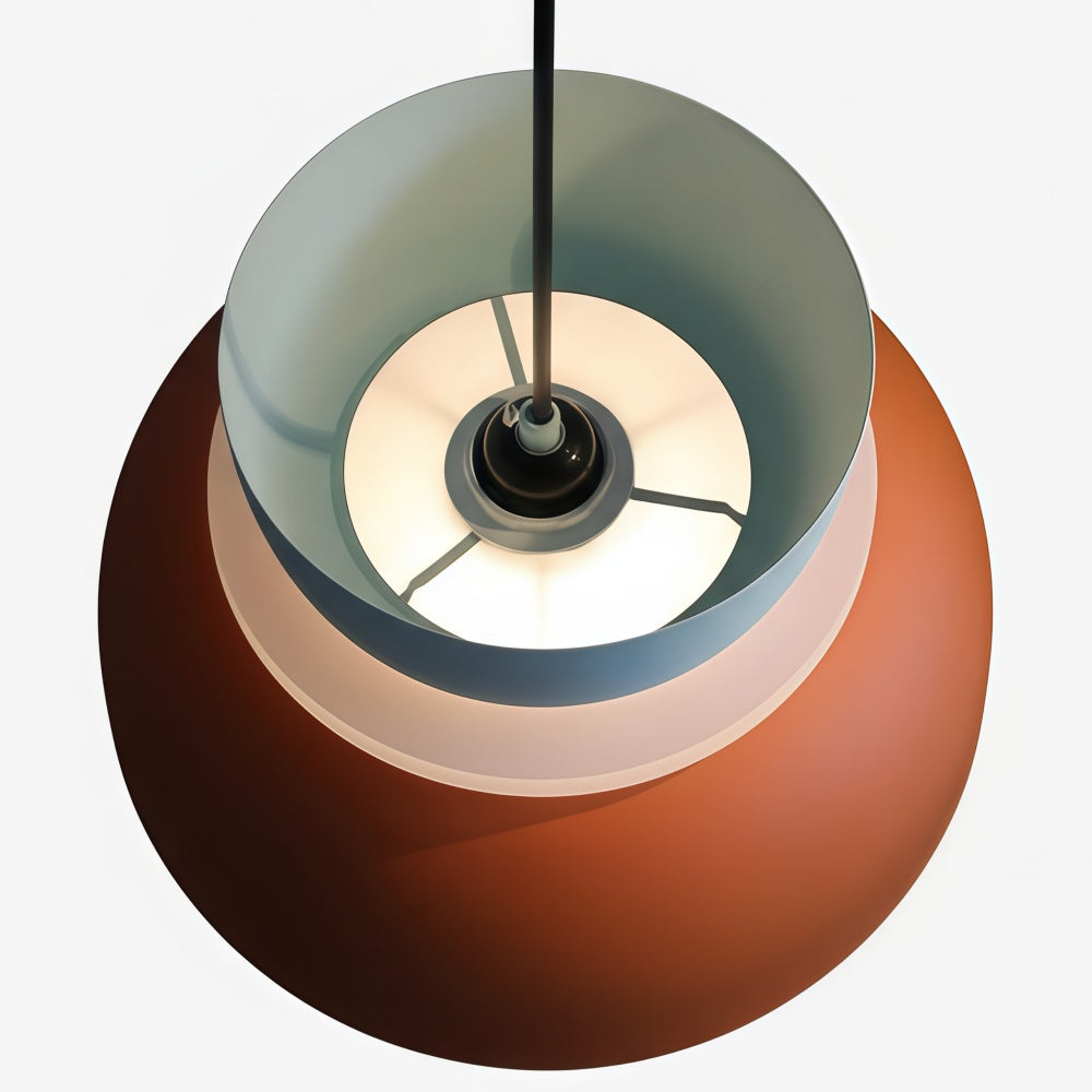 Macri Colorful Acrylic Plug-In Pendant Light