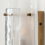Bild in Gallery-Viewer laden, Velora Geschichtete Glas-Wandleuchte - Moderne Eleganz für Wohnzimmer