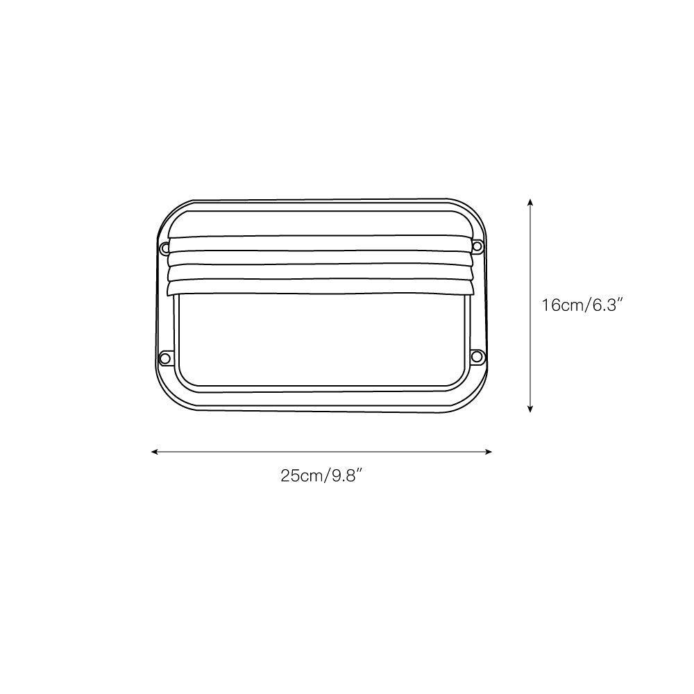 Aplique marino para exteriores