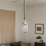 Cargar imagen en el visor de la Galería, Modern clear glass pendant lamp image 2