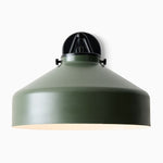 Cargar imagen en el visor de la Galería, Aplique de pared minimalista para exterior Hanton: aplique industrial de metal mate para espacios modernos
