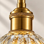 Bild in Gallery-Viewer laden, Vintage Brass Flower Glass Wall Lamp