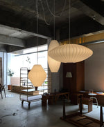 Bild in Gallery-Viewer laden, White Geometric Wire Swag Pendant Light