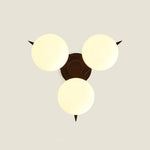 Load image into Gallery viewer, Wooden Star With Glass Chandelier
