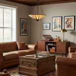 Load image into Gallery viewer, TF Colored Star Ceiling Light - Vintage Glass for Dining Rooms and Living Rooms