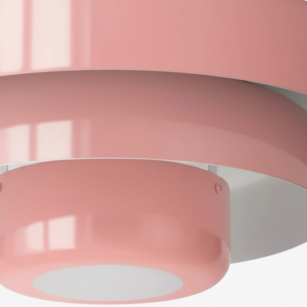 Veleora dreistufige skulpturale Deckenlampe im Bauhaus-Stil für Wohnzimmer und Schlafzimmer