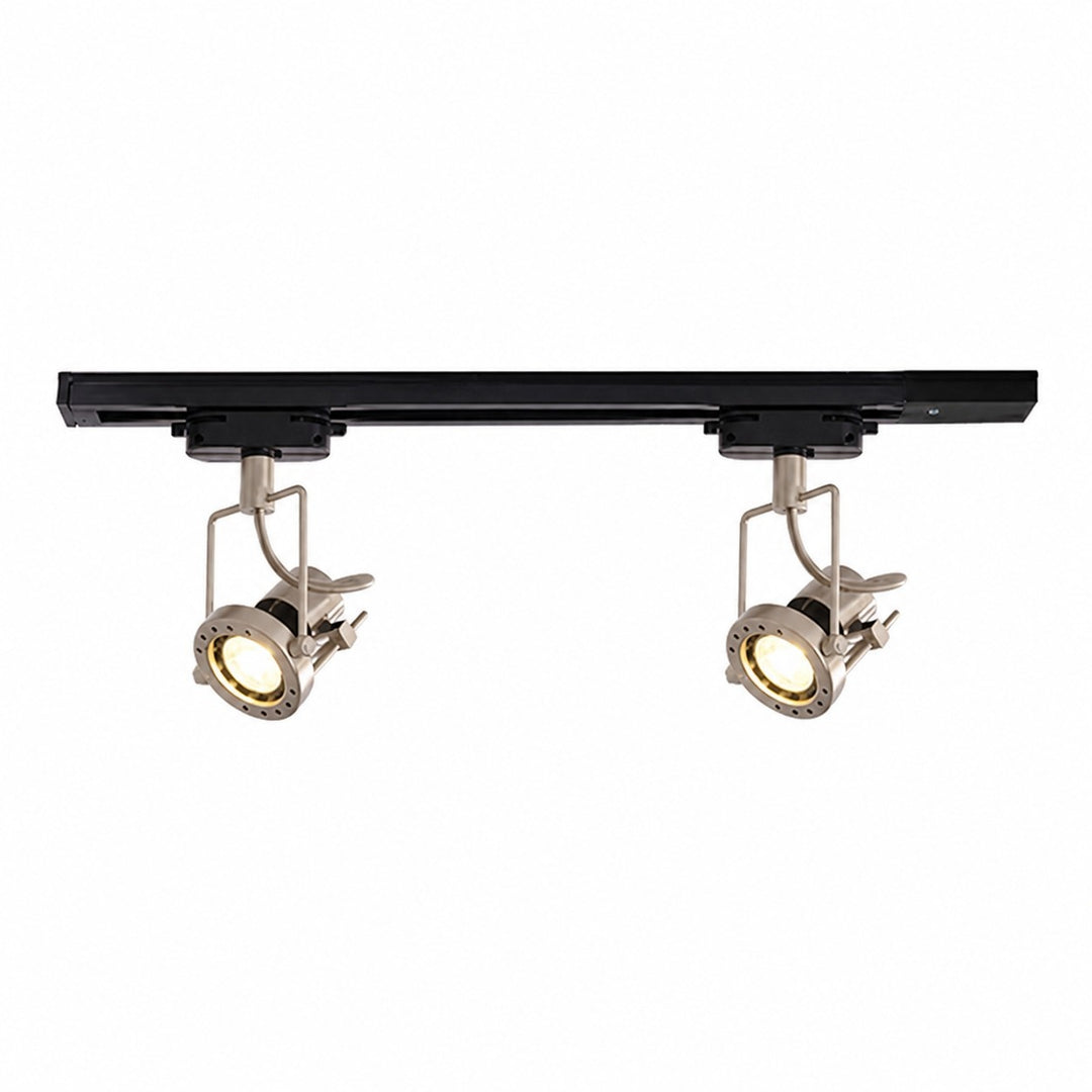 Bauhaus Brushed Nickel Adjustable Spotlight