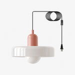 Charger l'image dans la visionneuse de galerie, Bauhaus Colorful Glass Plug-In Pendant Light