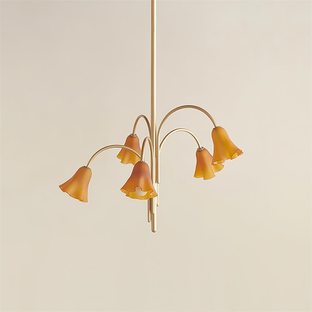 Bellina Modern Blooming Flower Chandelier – Soft Ambient Lighting for Contemporary Spaces