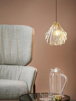 Bild in Gallery-Viewer laden, Hand-Blown Glass Brass Plug-In Swag Pendant