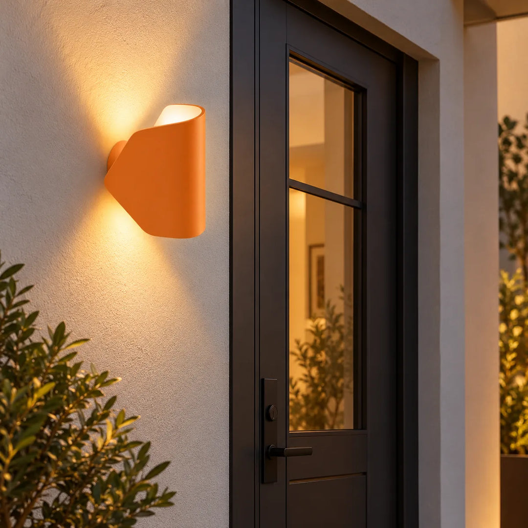 Compact Outdoor LED for a Door Wall