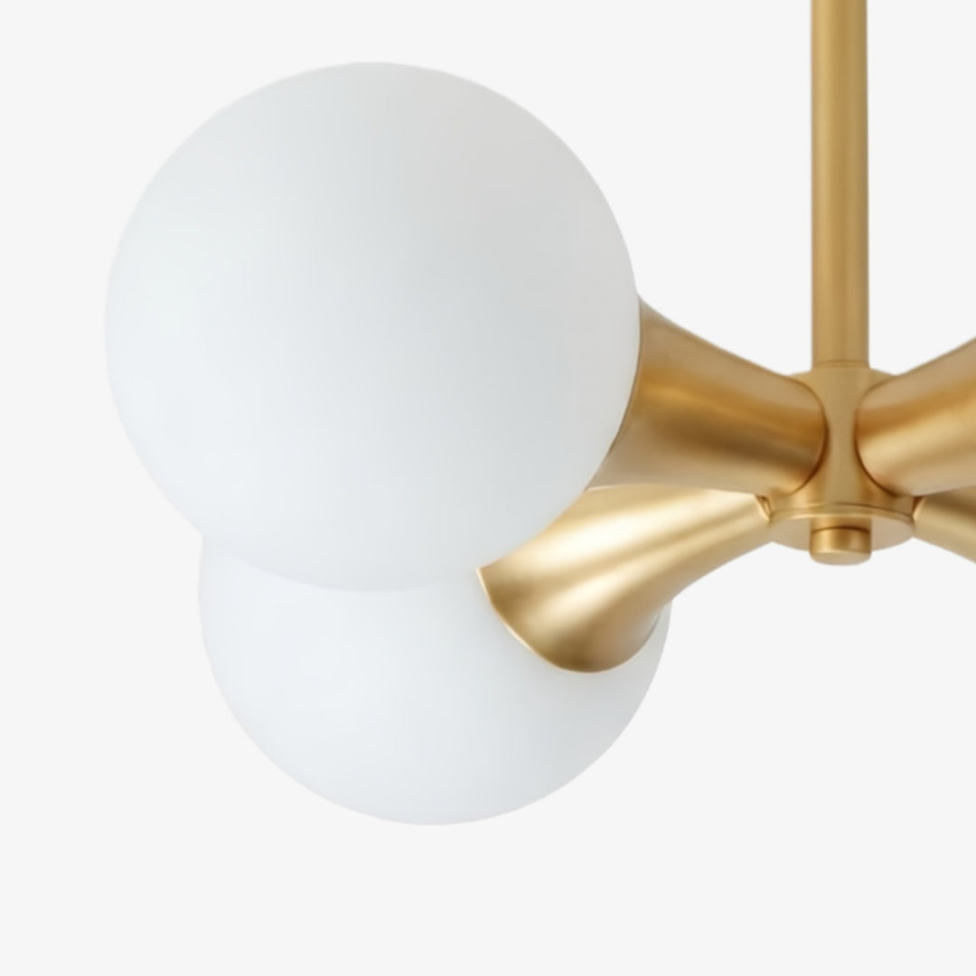 Spheraeon Retro verzweigter Kugel-Deckenleuchter – Mehrfachleuchte für Speisezimmer