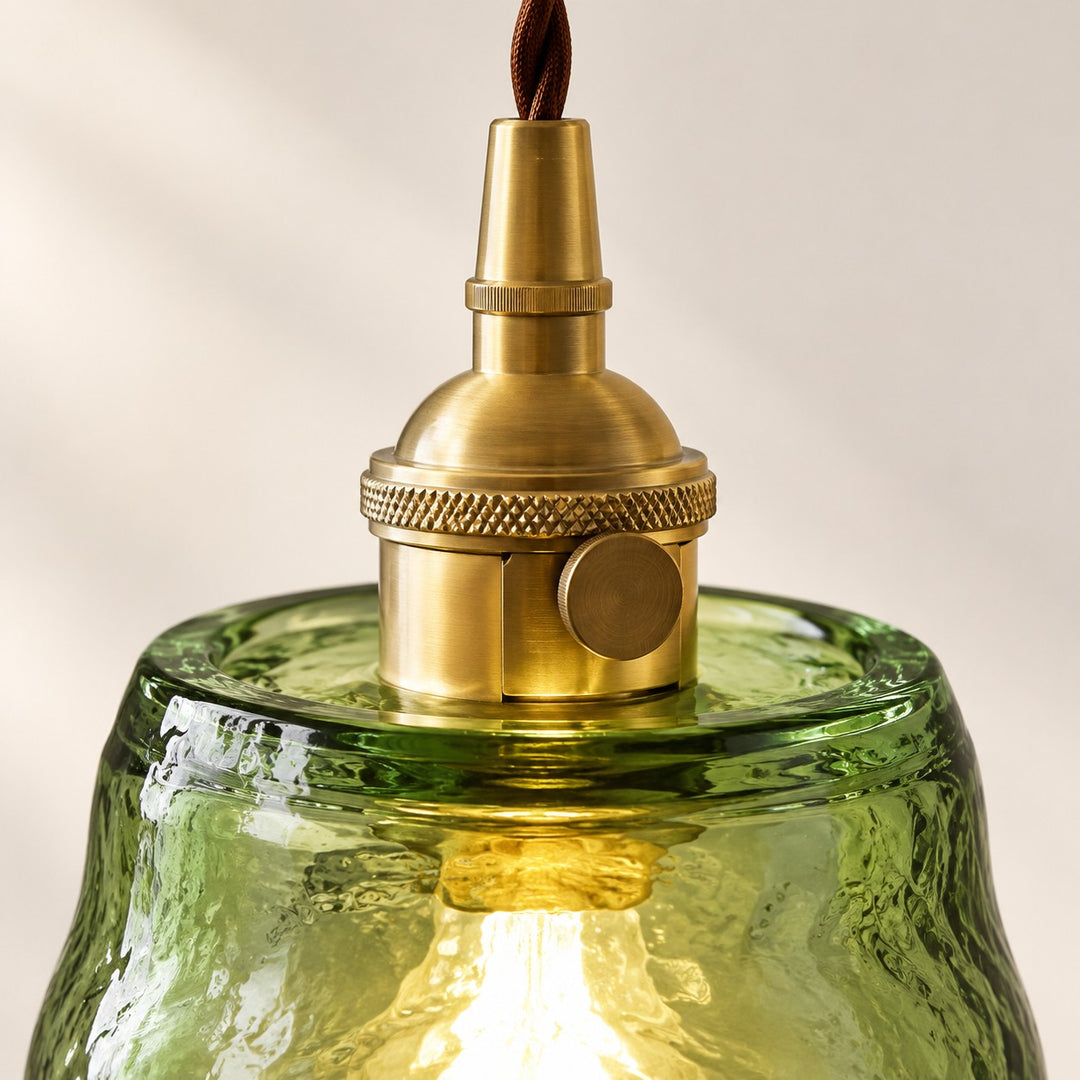 Molded Glass Plug-In Pendant