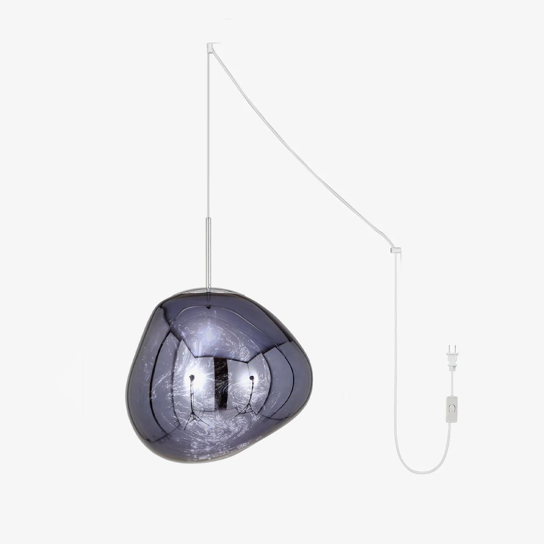 Molten PVC Organic Plug-In Pendant Light