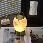 Bild in Gallery-Viewer laden, Alabaster Tragbare Wiederaufladbare Tischlampe