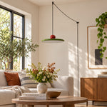 Load image into Gallery viewer, Acrylic Disc Plug-In Pendant Light