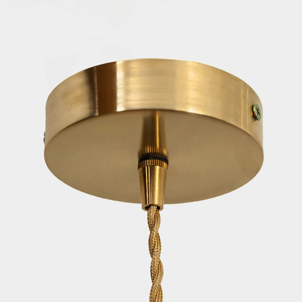 Lámpara Colgante de Vidrio con Diseño de Tulipán Rústico Petalbloom – Lámpara Colgante con Diseño de Capullo Floral para Comedor N58