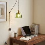 Load image into Gallery viewer, Molded Glass Plug-In Pendant