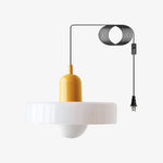 Charger l'image dans la visionneuse de galerie, Bauhaus Colorful Glass Plug-In Pendant Light