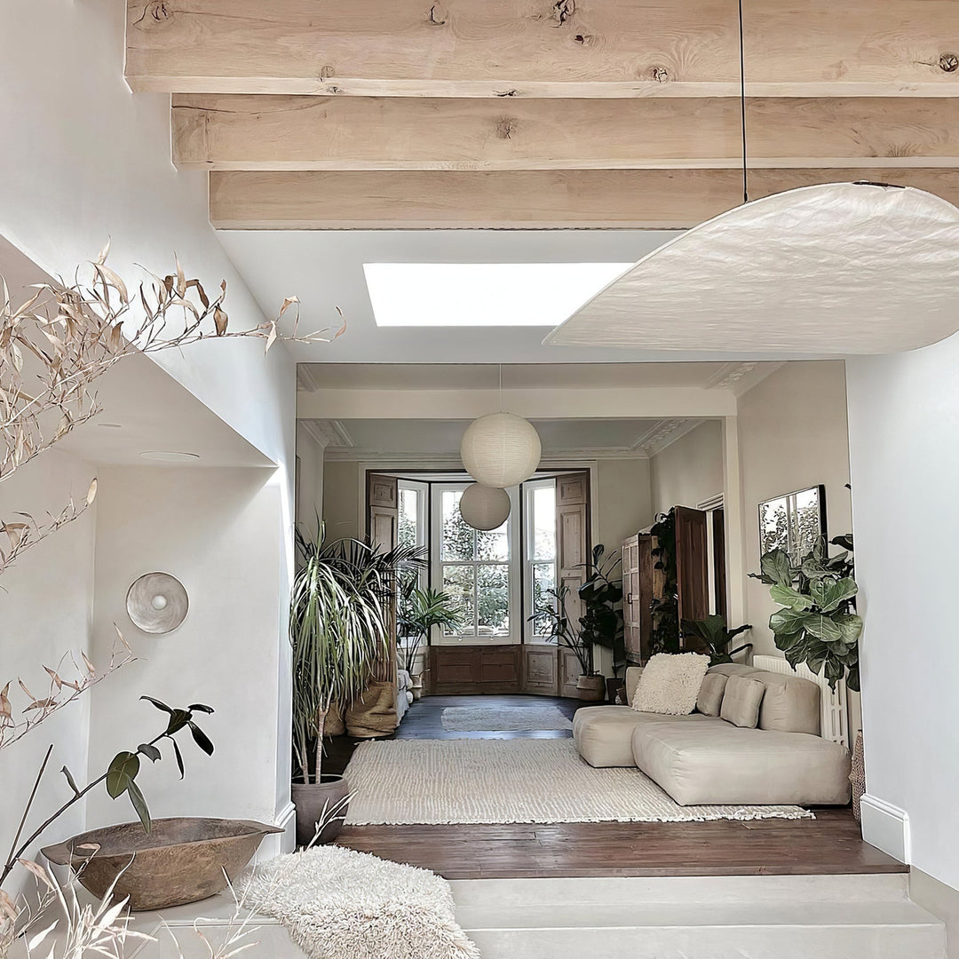 Cloudlike Mulberry Silk Plug-In Pendant Light