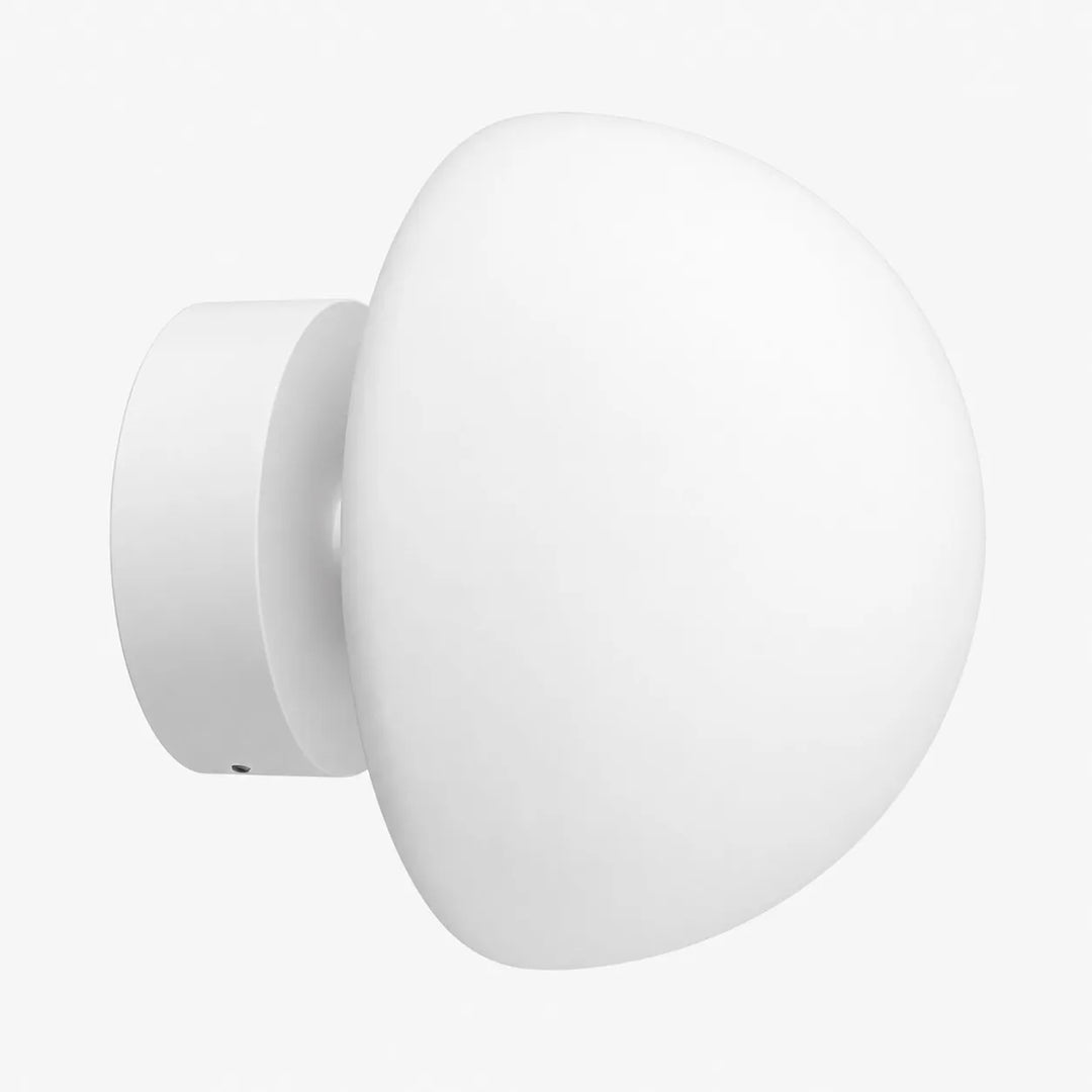 Modern Half-Moon Glass Wall Lamp