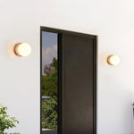 Load image into Gallery viewer, Asteroid Travertine Outdoor Wall Light