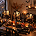 Cargar imagen en el visor de la Galería, Halloween lampshade cover detail and styling