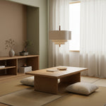 Load image into Gallery viewer, Softlume Wave Linen Shade Pendant Lamp - Modern Light for Dining Room
