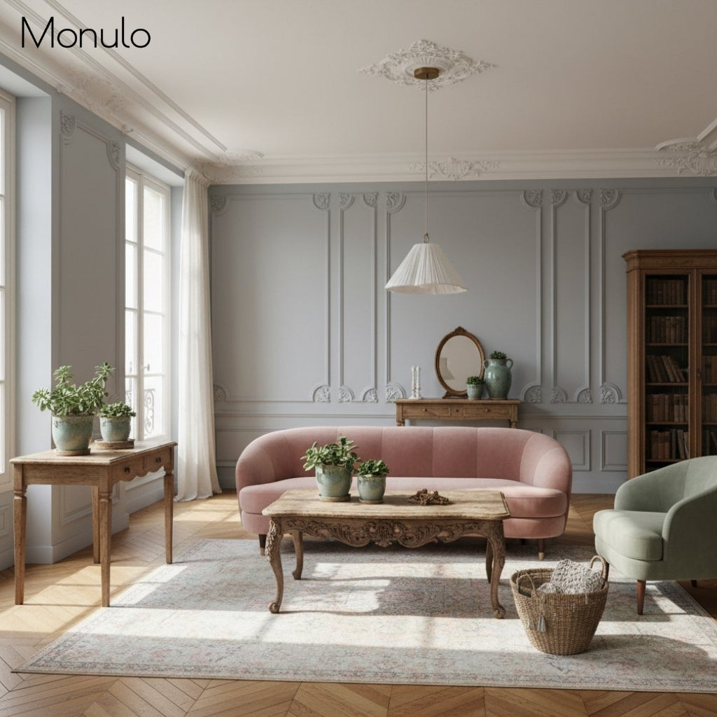 Luminella Scalloped Pendant Light — Modern Statement Designer Ceiling Light for Dining Room