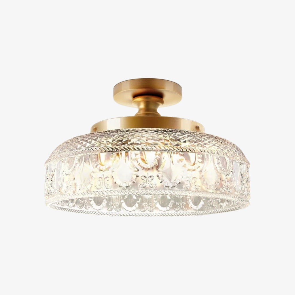 Verdoma Modern Glass Pendant - Minimalist Arc Pendant Light for Kitchen Islands and Dining Areas