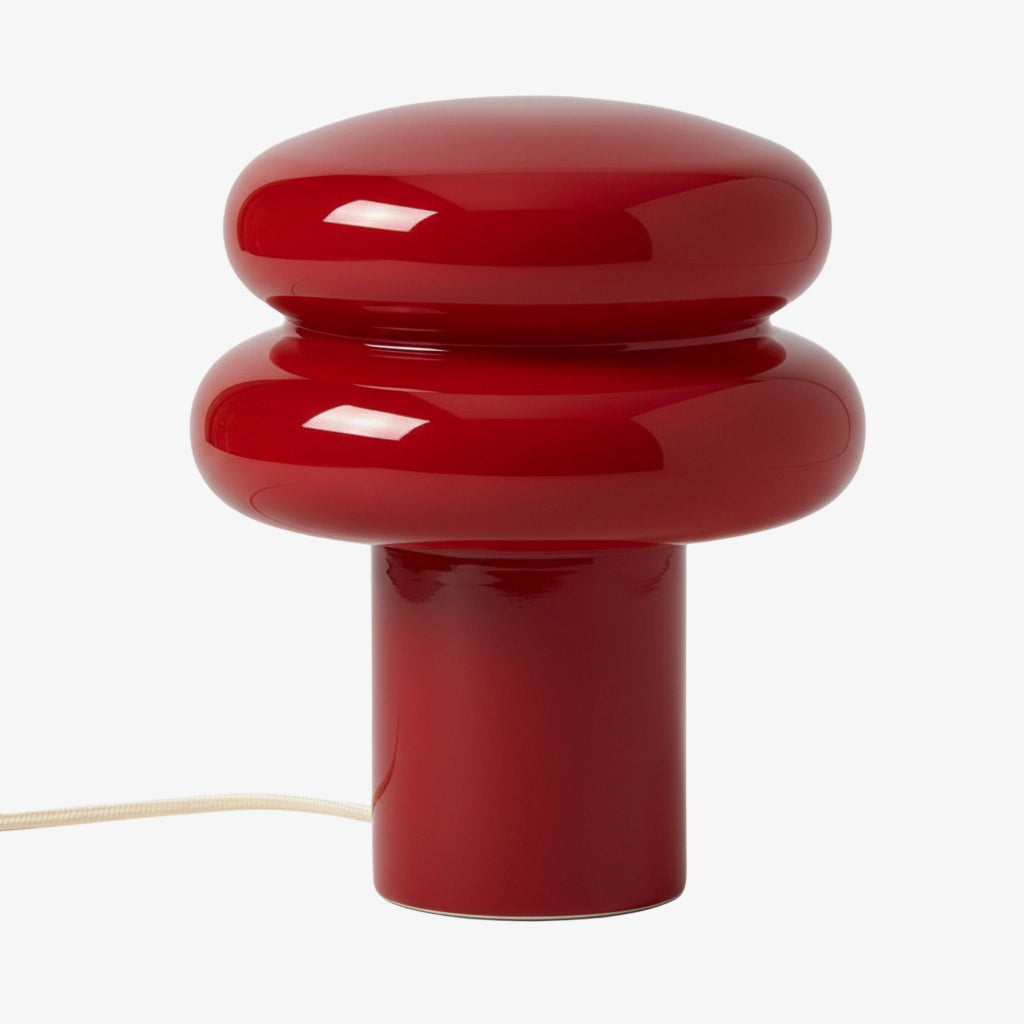 Lámpara de cristal opalino minimalista Coloria: iluminación suave para el dormitorio